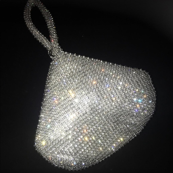 Sparkly mini evening clutch/bag - Picture 3 of 6